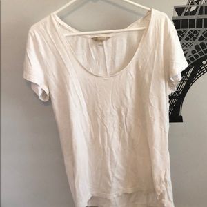 Banana Republic Plain White Top